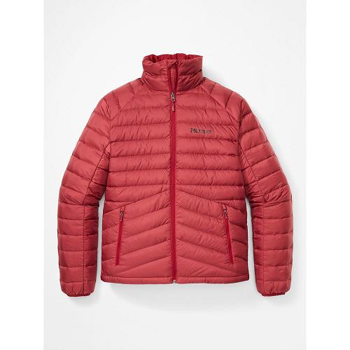 Marmot Highlander Down Jacket For Mens Dark Red AFN827130